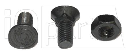 Tornillo B-1025 DIN608-12.9 M10x25Mu