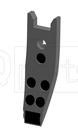 Punta vomere 00310979 - 1 - hole, 00311069 - 1 hole, CH000053X - 1 hole