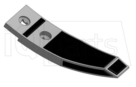 Scharspitze CH054H 2-hole 80x20 hardface