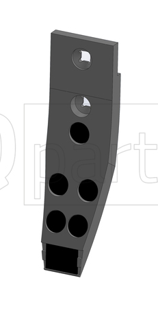 Долото культиватора 00311069 - 2 hole, CH054X - 2 hole