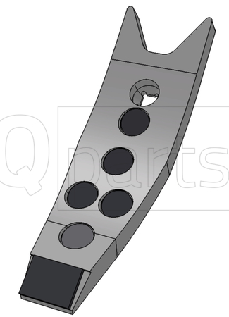 Punta vomere CK41 023X 80x20 Check points