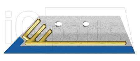 Düngereinlegeschar 066869VDH 12MM LH ; DIAMANT/HARDFACE