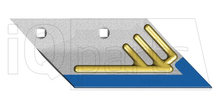 Reja de Rasette 3363720VDH 12MM RH ; S190 DIAMOND/HARDFACE