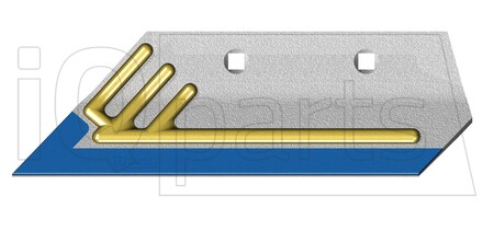 Vomerino Prevomere 3363711VDH 12MM LH , S270 DIAMANT/HARDFACE