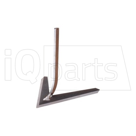 Gänsefußschar 405638 STIEL30X10 ; MIT SCHAR 380