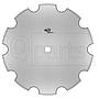 Scheibe 851 001 198  660x6,5 notched