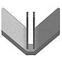 Flügelschare 05-02-0255  310x10, 506015 Topmix 310x10, R1802 5740